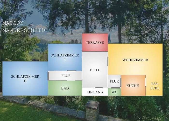 Maison Manderscheid, Vulkaneifel 別荘 マンダーシャイト